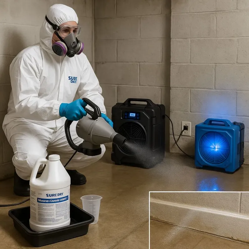 Sanitization and Odor Removal process in Glens Falls, NY